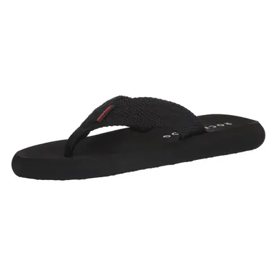 Rocket Dog Women's Sunset Webbing Flip Flop Black