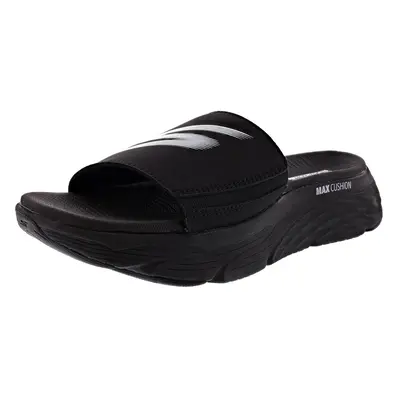 Skechers Men's Max Cushioning Slide Mizumi Sandal Black/White 12M