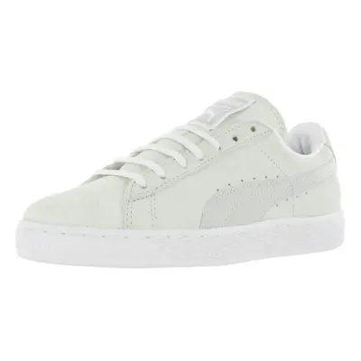 PUMA Suede Classic Lo Winterized Womens Shoes Size Color: Grey/Whit