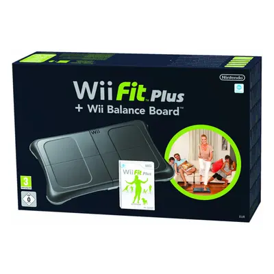 Nintendo Wii Fit Plus with Balance Board - Black (Wii)