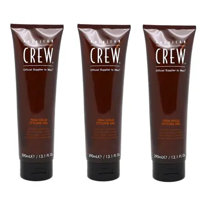 American Crew Firm Hold Styling Gel 390ml x3