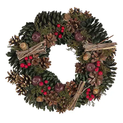 Decorative Christmas Wreath cm Green NURMES