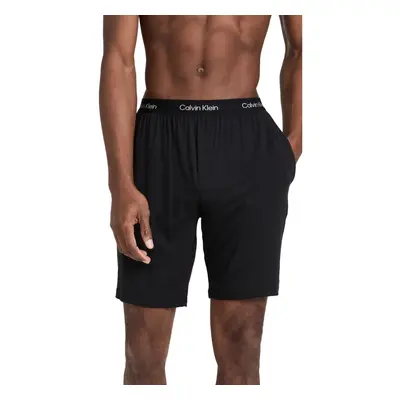 Calvin Klein Mens Ultra Soft Modern Modal Lounge Sleep Short Black