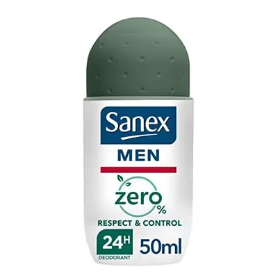 Sanex Men Zero% Normal Skin Deodorant Roll On - ml