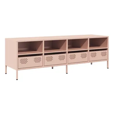 (pink, x x 43.5 cm) vidaXL TV Cabinet TV Stand TV Unit Entertainment Centre Cold-rolled Steel