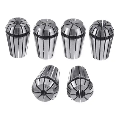 6pcs ER20 1/8-9/32 Inch Chuck Collet Spring Collet Set for CNC Milling Lathe Tool