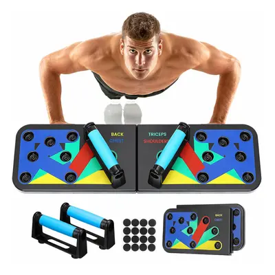 9-in-1 Push Up Board Multi-function Push Up Rack Core Strength Training Equipment Home Fitness