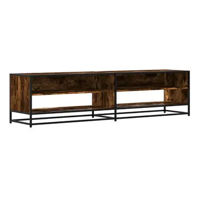 vidaXL TV Cabinet TV Stand Media Cabinet TV Unit Smoked Oak Engineered Wood