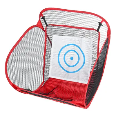 (Red) 500cm Golf Chipping Practice Net Oxford Cloth Target Net Golf Training