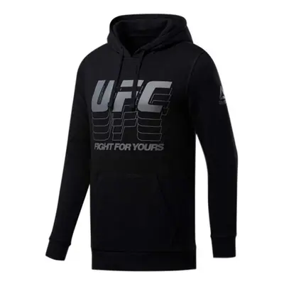 Reebok Men's Pullover Hoodie UFC BLACK GJA80