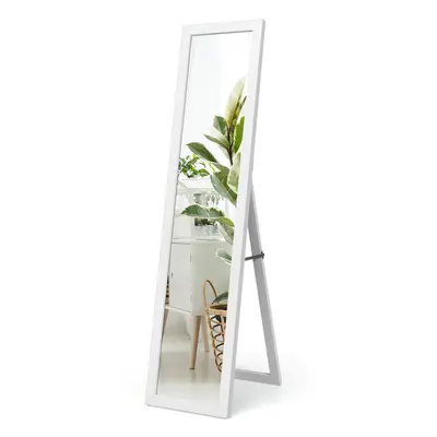 Full-length Wood Free-Standing Mirror Wall Mirror Country House Style