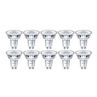 10 Pack x Philips CorePro LED Spot 5W (50W) Dimmable GU10 Lamp 2700k Warm White Lumen Hours Beam