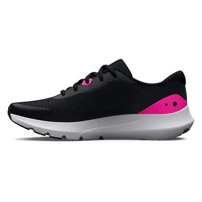 Under Armour Womens Surge Running Shoe (004) BlackBlackRebel Pink