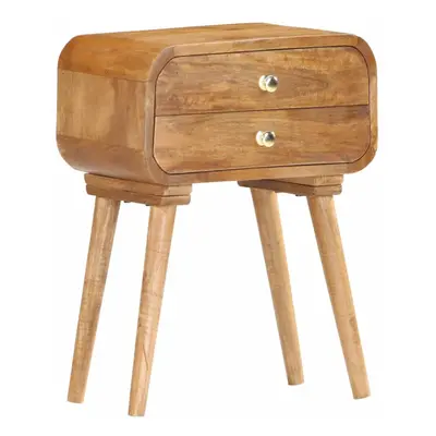 Bedside Cabinet 43x30x58 cm Solid Mango Wood