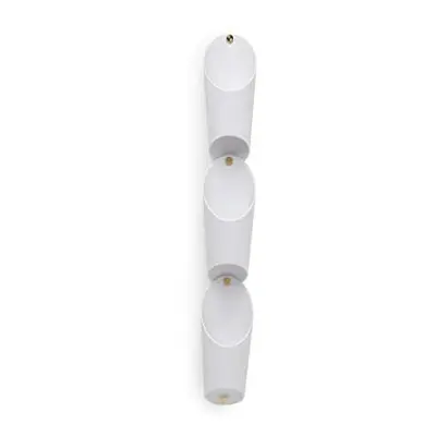 Umbra Wall Vessel, Plastic, White, Normal