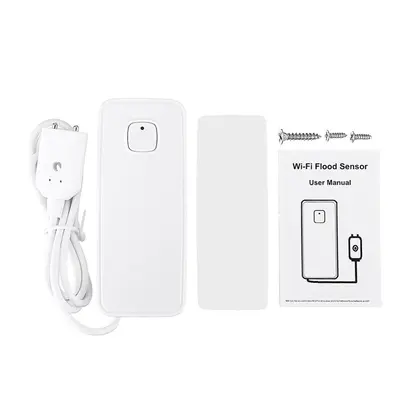 WIFI Water Leak Sensor Flood Leakage Level Alarm Detector Tank Overflow Protection Tuya Smart Li