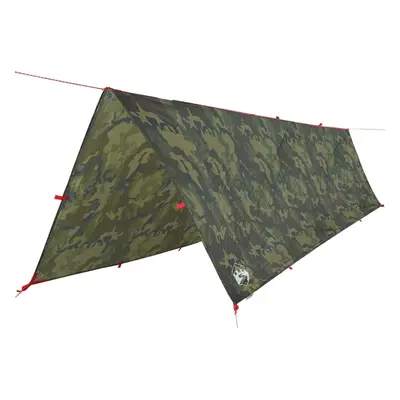 (camouflage, x cm) vidaXL Camping Tarp Outdoor Tarpaulin Shelter Sunshade Tent Tarp Waterproof