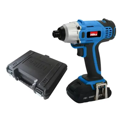 HILKA IMPACT DRIVER 18V LITHIUM LI-ION 1/4" DRIVE CORDLESS SCREWDRIVER PTLCID18