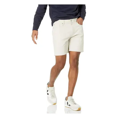 Amazon Essentials Men's Straight-Fit 7"" Inseam Stretch 5-Pocket Short