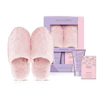 Jojoba, Vanilla & Almond Oil Luxury Slipper Gift Set (Pack of 1) - Vegan Friendly