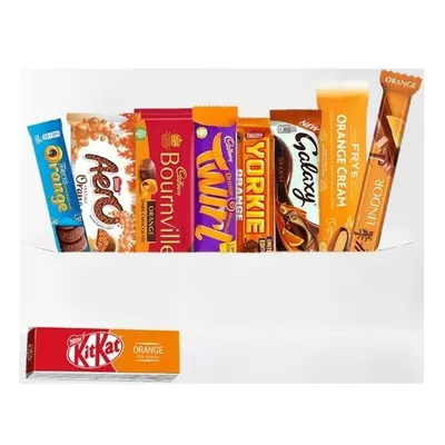 (Pack Of 24) ORANGE CHOCOLATE SELECTION BOX