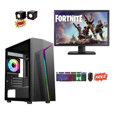 Fast Gaming PC Bundle - i5 16GB RAM 1TB HDD 128GB SSD + Monitor SALE