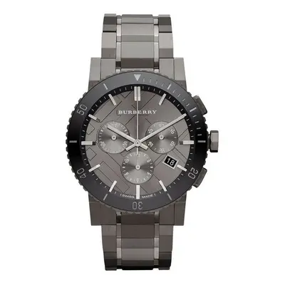 Burberry BU9381 Gunmetal Dial Grey Stainless Steel Men's Watch