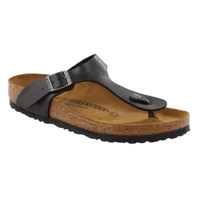 BIRKENSTOCK Gizeh Birko-Flor Licorice Birko-Flor (US Women's 7-7.5)