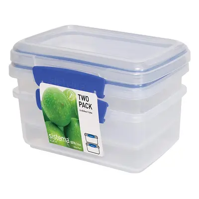 Sistema KLIP IT Food Storage Containers, L - Pack of