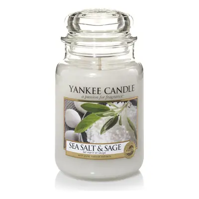 Yankee Candle Large Jar Candle, Sea Salt and Sage