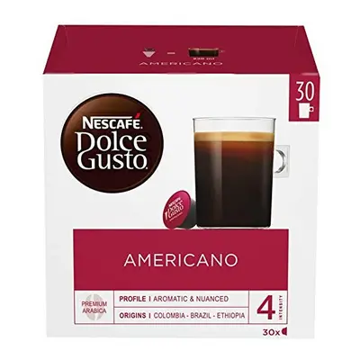 Nescafe Dolce Gusto CafÃ© Americano Coffee Pods (Pack of 3, Total Capsules)