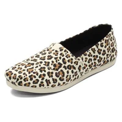 TOMS Womens Alpargata Slip-On Leopard