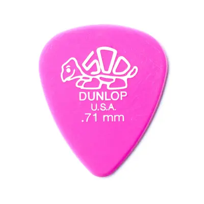 JIM DUNLOP 41R71 DelrinA Pink 71mm 72Bag