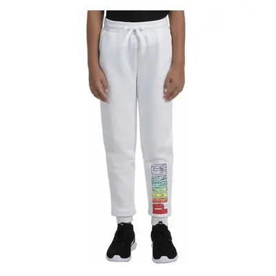 PUMA Youth Girl's Jogger Pant (Large(14/16) White)