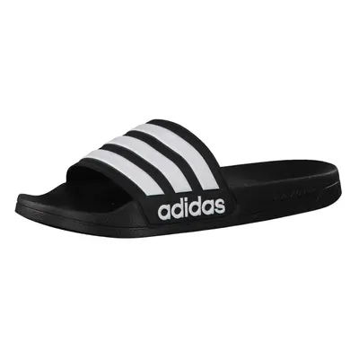 adidas Men's Adilette Shower Slides Black/White/White