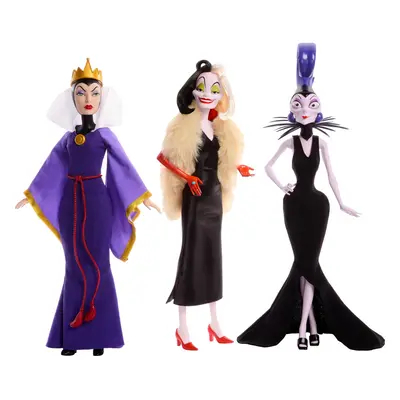 Mattel Disney Princess Toys Villains Multipack with Evil Queen Cruel