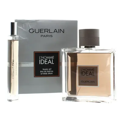 Guerlain Paris L'Homme Travel Gift Set EDP 100ml & Purse Spray 10ml