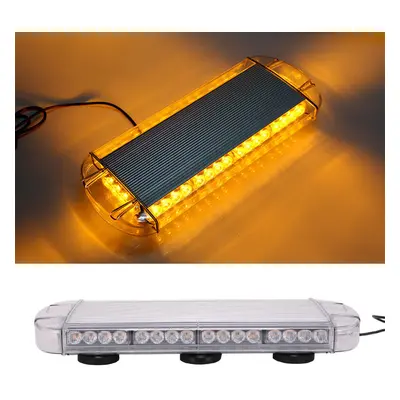 Large Car Roof Recovery Light Bar Amber Warning Strobe Beacon Magnetic