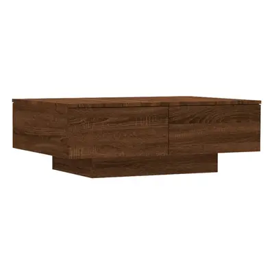 (brown oak) vidaXL Coffee Table Hallway Tea End Table Accent Sofa Table Engineered Wood