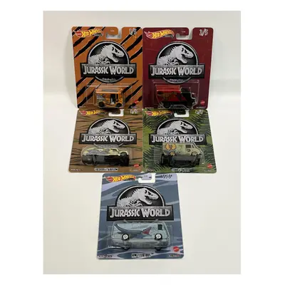 Jurassic World Car Set Hot Wheels Real Riders DLB45 979Q