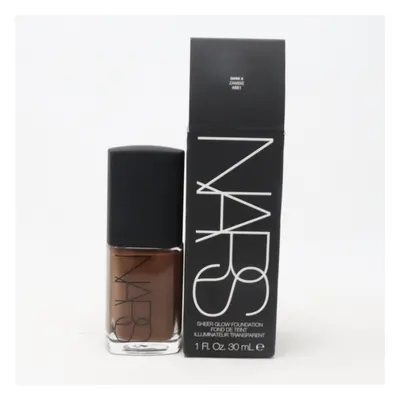 (Dark Zambie) Nars Sheer Glow Face Foundation 1oz/30ml New In Box