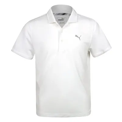 Puma Golf Boys Polo Bright White Large