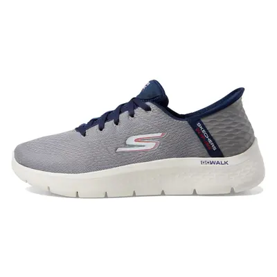 Skechers Men's Go Walk Flex-New World Sneaker Grey/Navy 10.5