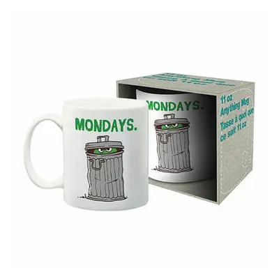 Sesame Street Oscar The Grouch Mondays Ounce Mug