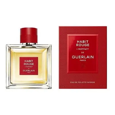 Guerlain Habit Rouge L''Instinct 3.3 Eau De Toilette Spray For Men