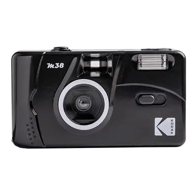 M38 35mm Film Camera - Focus Free, Powerful Built-in Flash, Easy to Use (Starry Black)