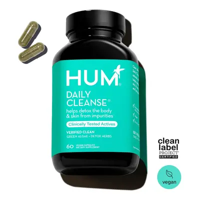 Daily Cleanse Helps Clear Skin And Body From Toxins Vegan Capsules Dietary Supplements