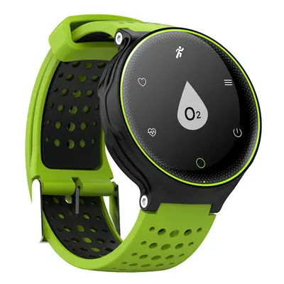 (Green) 2.5D Mirror Waterproof Smart Watch Multiple Sports Modes Bracelet Fitness Tracker