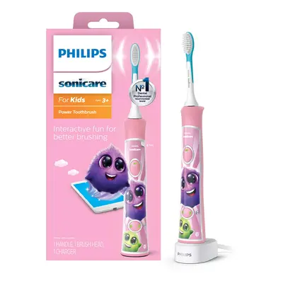 Philips Sonicare for Kids 3+ Bluetooth Connected Rechargeable Electric