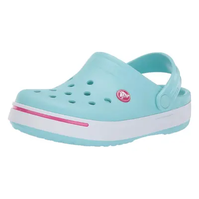 Crocs Kids Crocband II (Toddler/Little Kid) Ice Blue/Candy Pink To